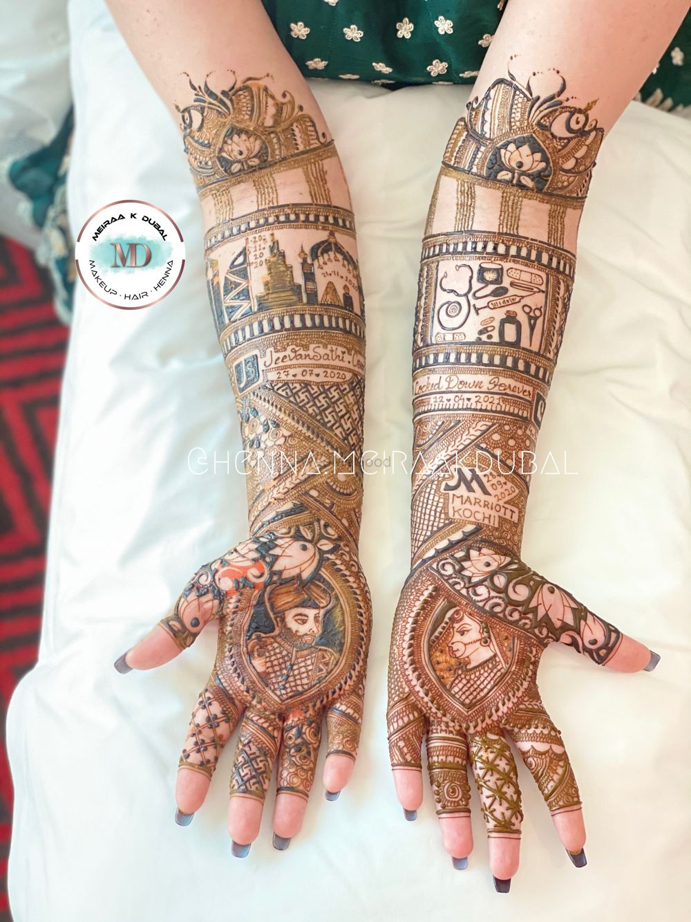 Photo From Bridal Henna  - By Meiraa K Dubal