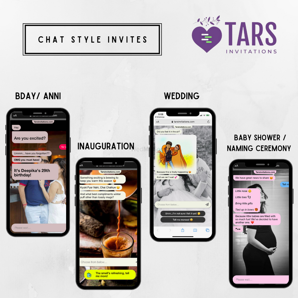 Photo From Chat Style Invites - By Tars Invitations