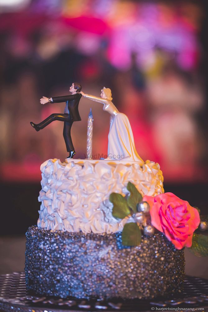Photo of Two tier reception cake