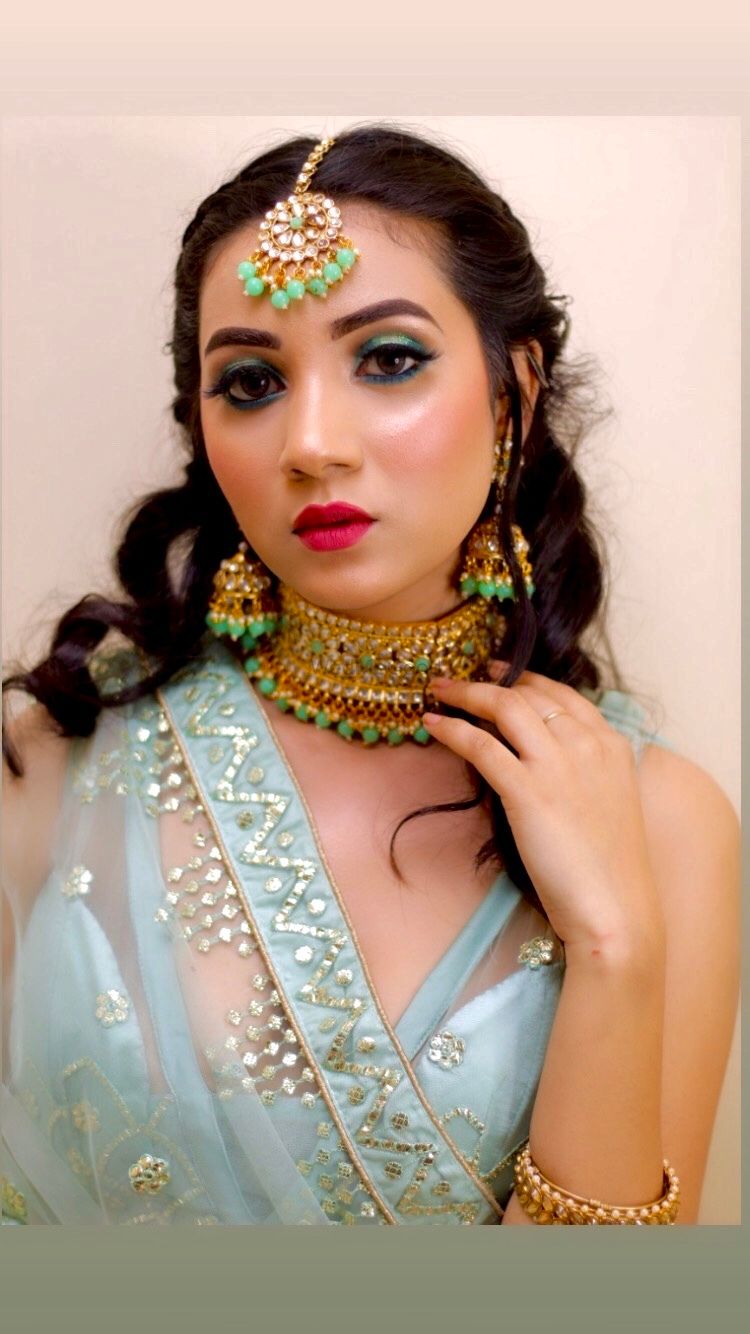 Photo From Prettiest Engagement Bride Shivani - By DDG Makeovers