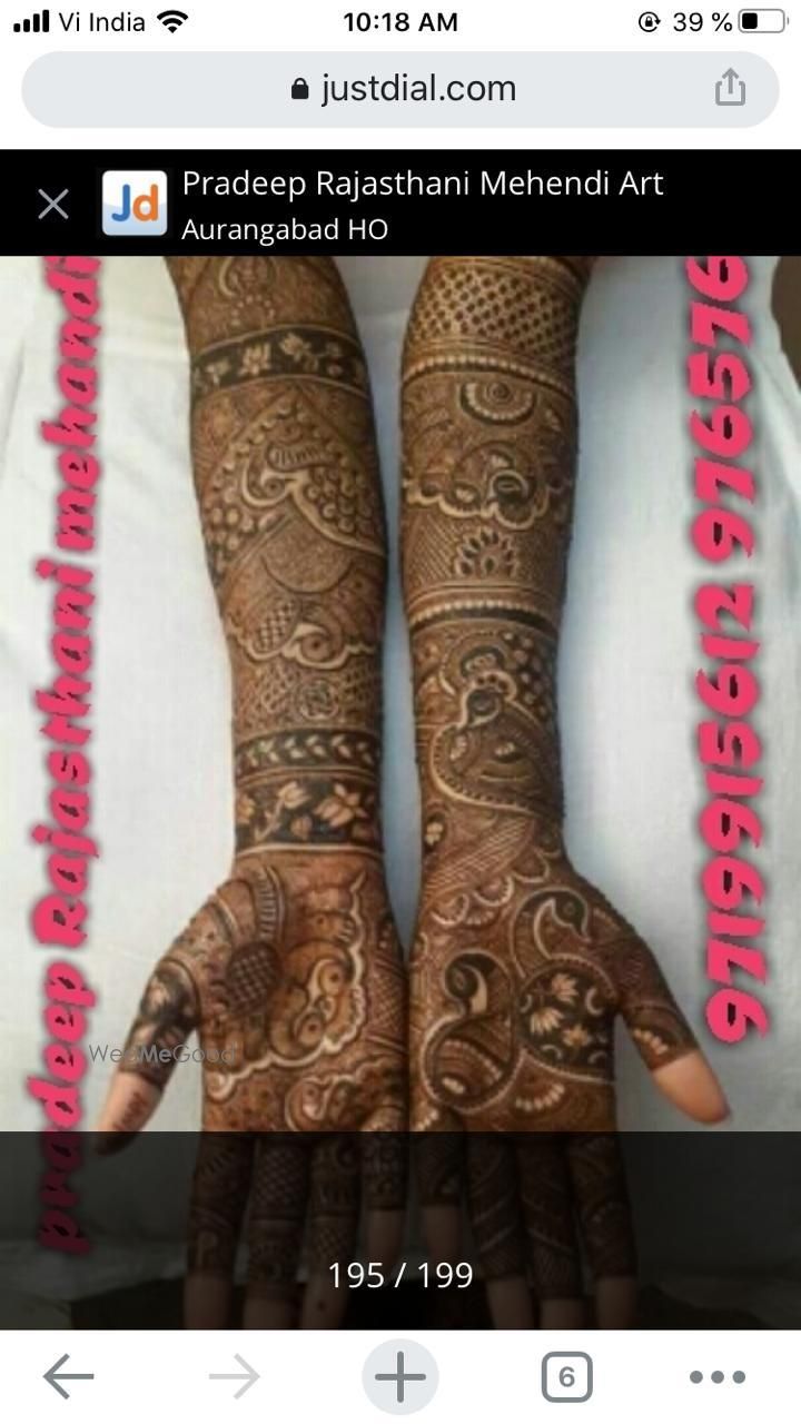 Photo From Rajasthani mehandi - By Pradeep Mehandi Art