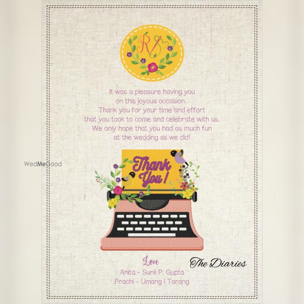 Photo From Wedding Stationery  - By The Diaries 