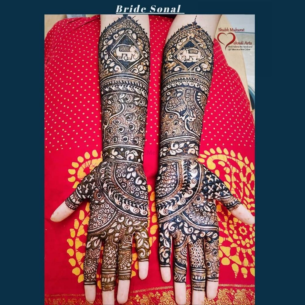 Photo From "Personalised Bridal Mehndi With Jerseys" - By Shubh Muhurat Mehendi Arts