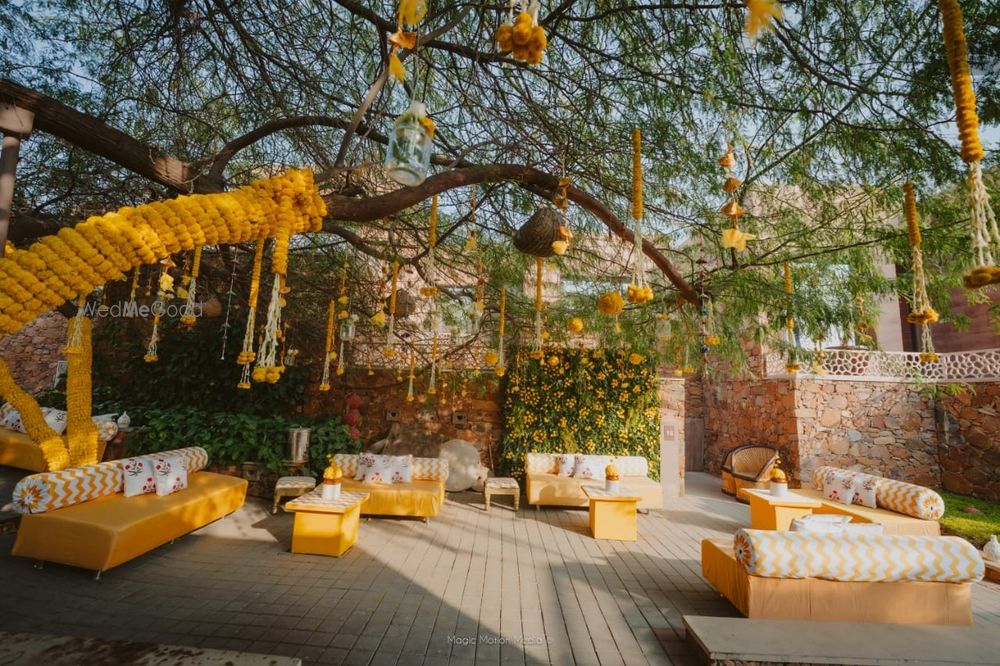 Photo From Minimalist Haldi - By Wedding & Event Design By Rudhir