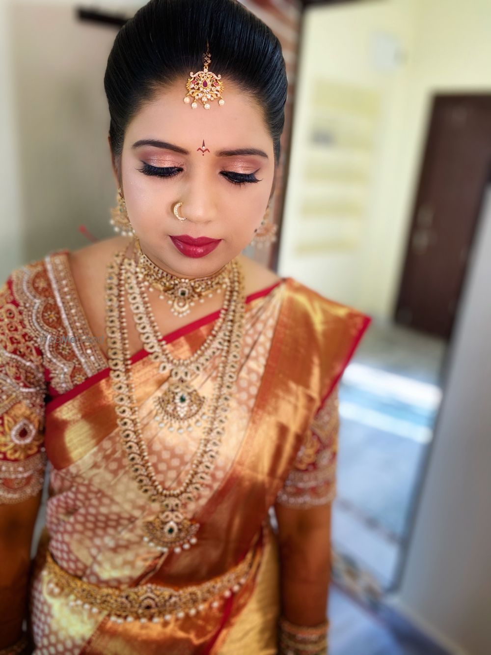 Photo From Madhuri’s Muhurtham Look - Airbrush makeup - By Makeup Artist Santoshi