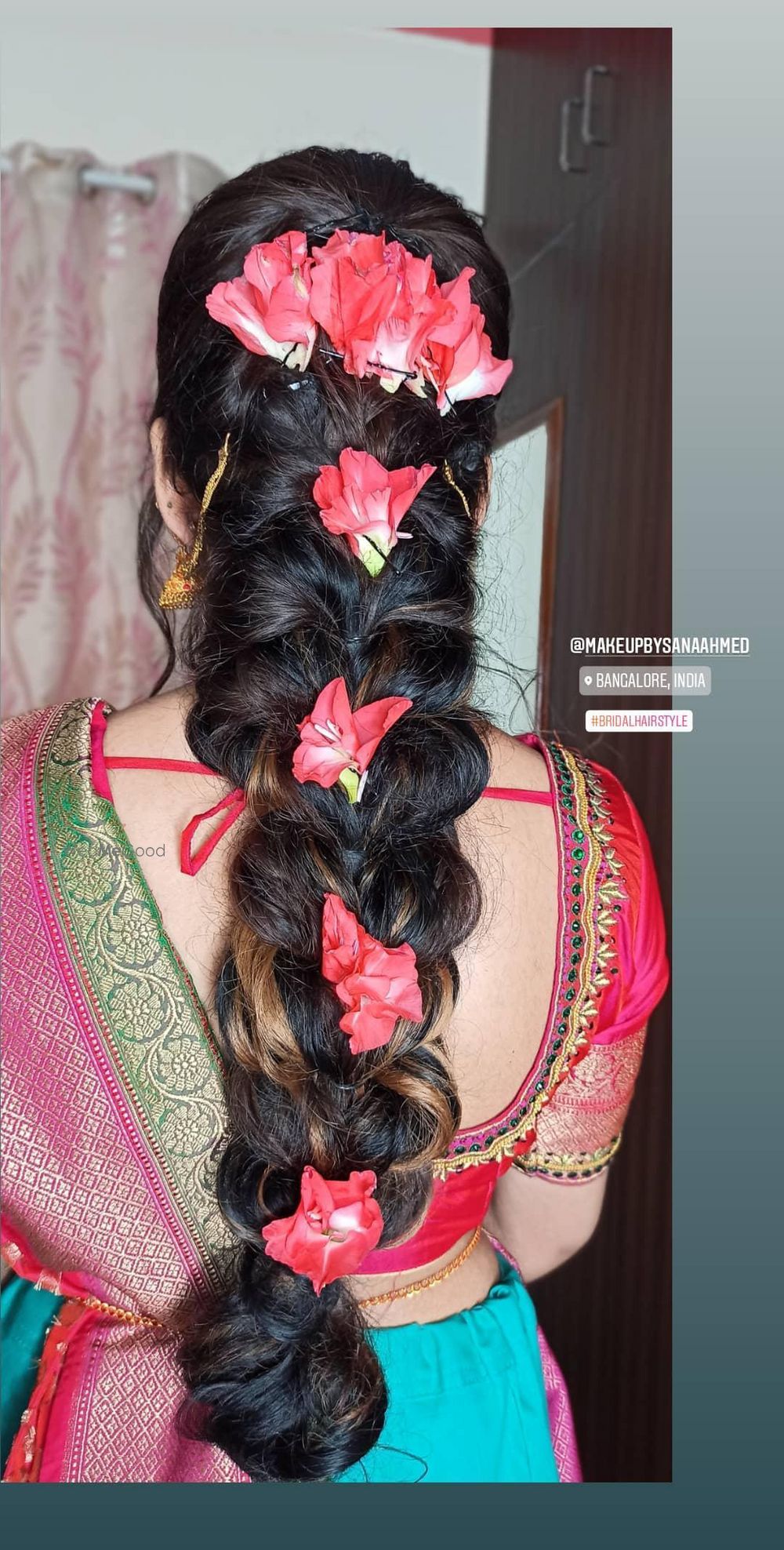 Photo From bridal hairstyle - By Sana Makeup Artistry