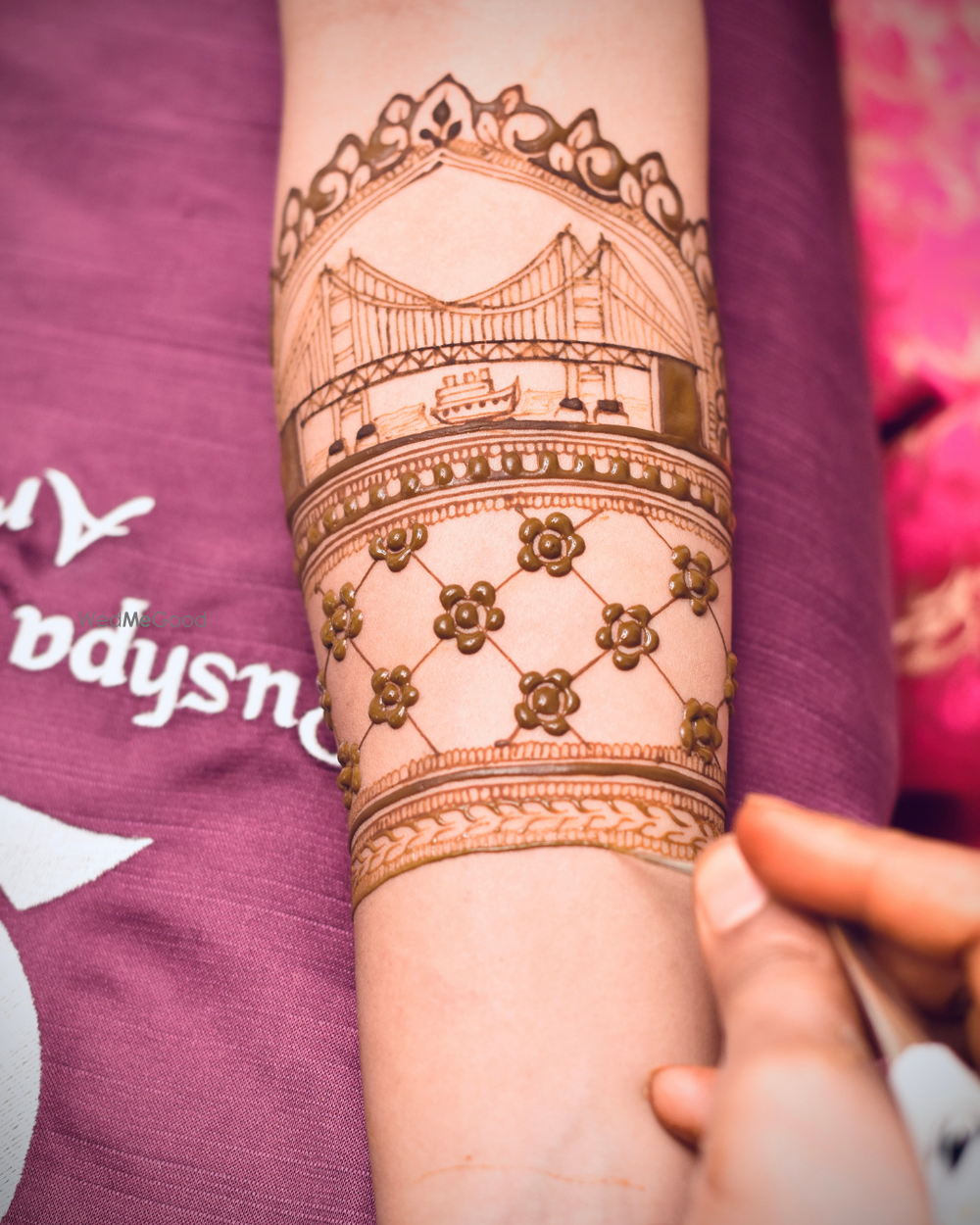 Photo From Lavanya Moudhgal's Bridal Mehndi - By Pushpa Mehndi Arts