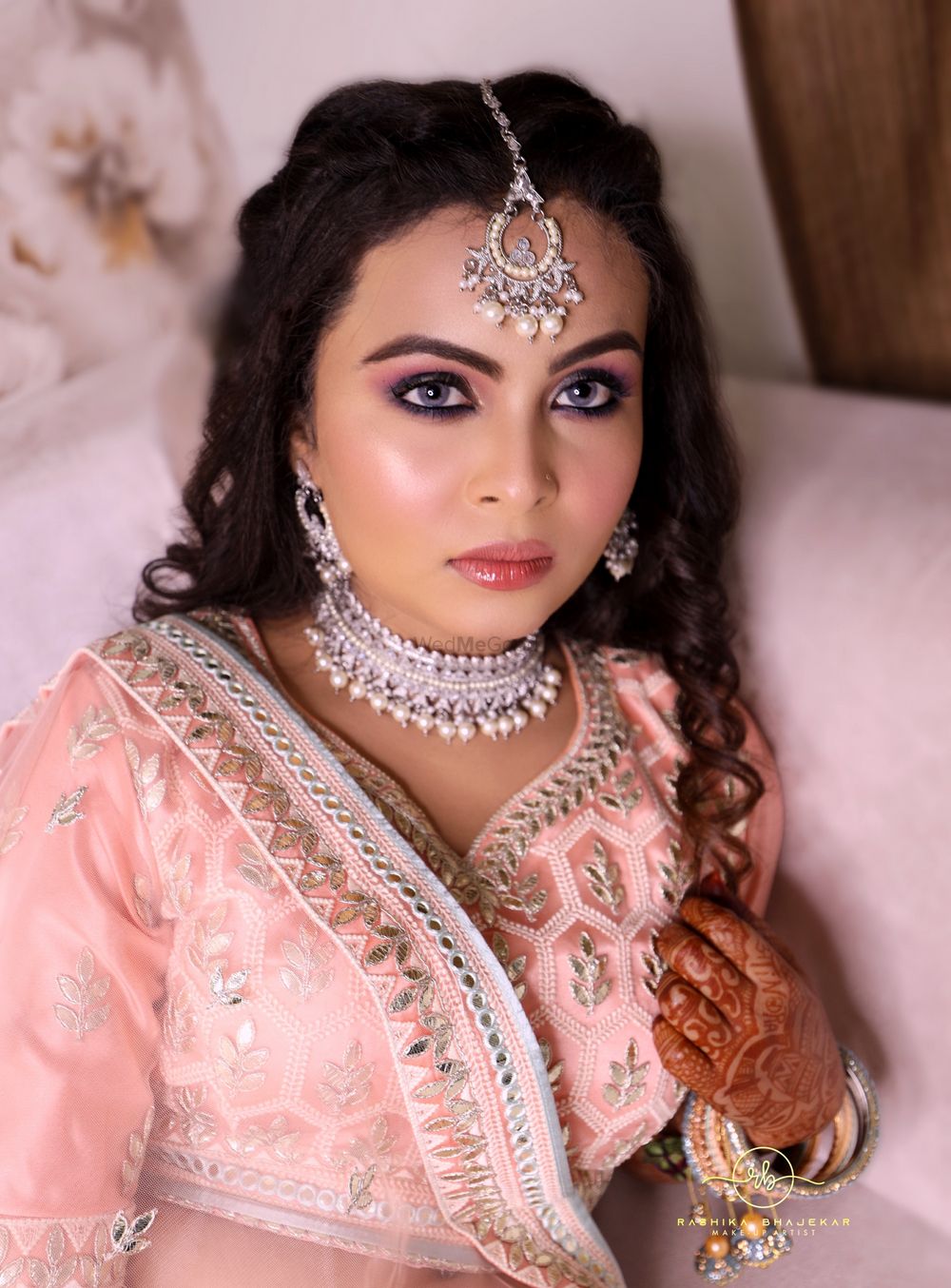 Photo From Bride Sakshi Vyas  - By Rashika Bhajekar Makeovers 