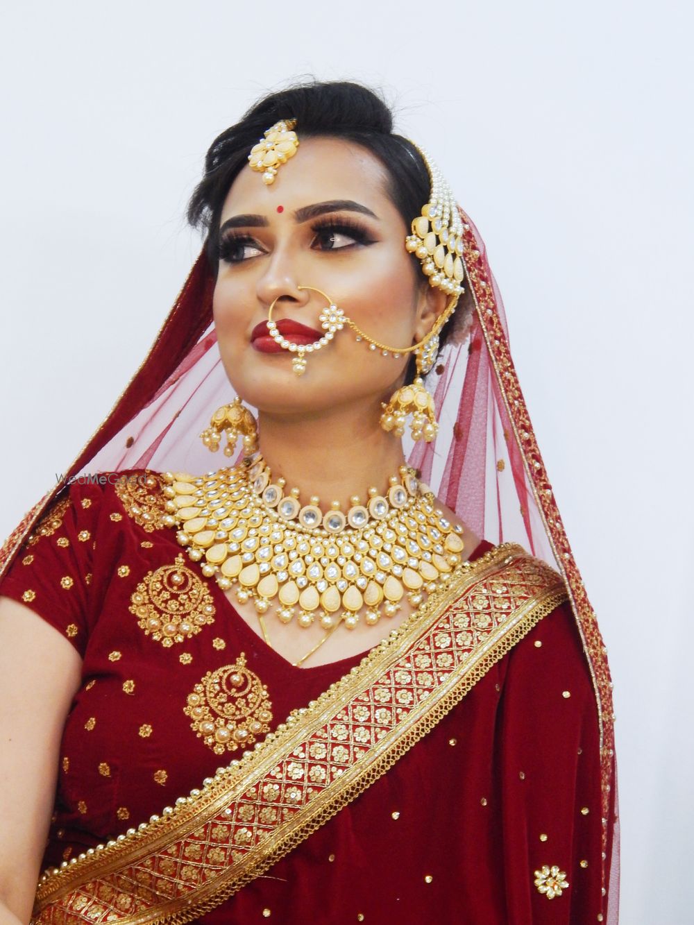 Photo From The classic indian red bride - By Makeup Elegance by Munmun