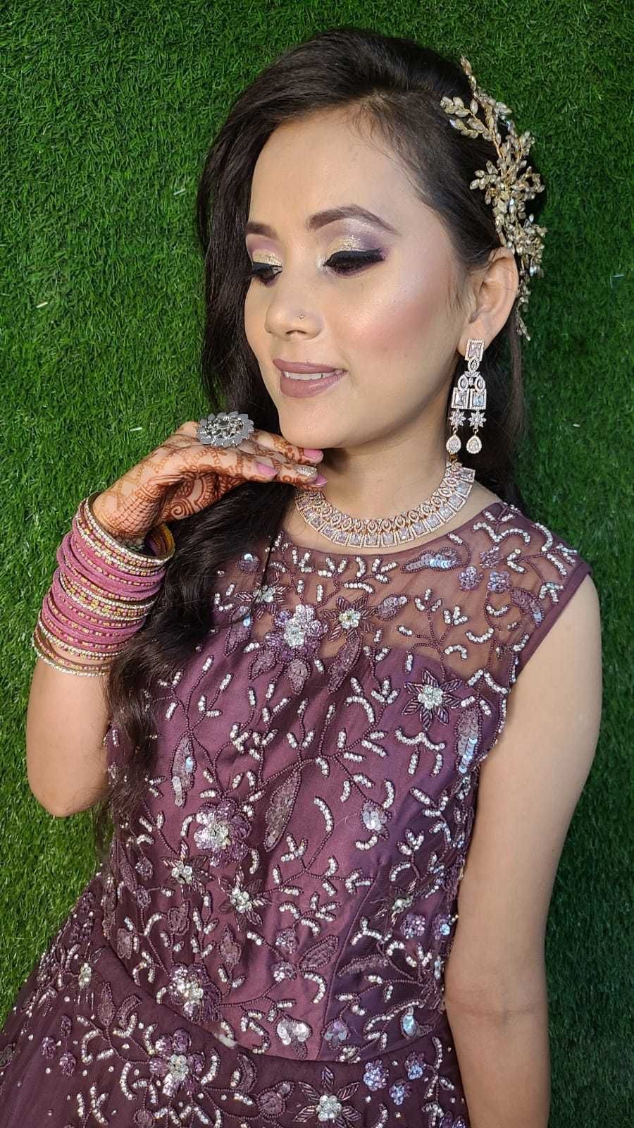 Photo From Engagement/ Reception makeup - By Makeovers by Sonia