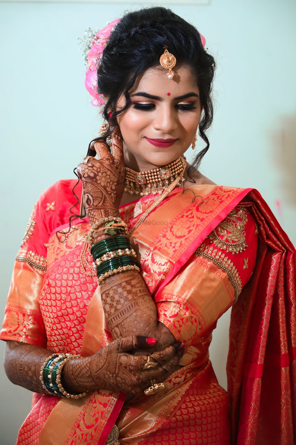 Photo From Maharashtrian Bridal look - By Beautifullmess by Shree