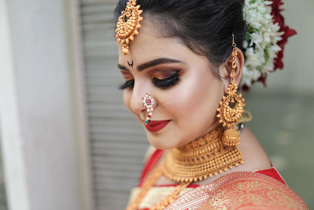 Photo From Maharashtrian Bridal look - By Beautifullmess by Shree