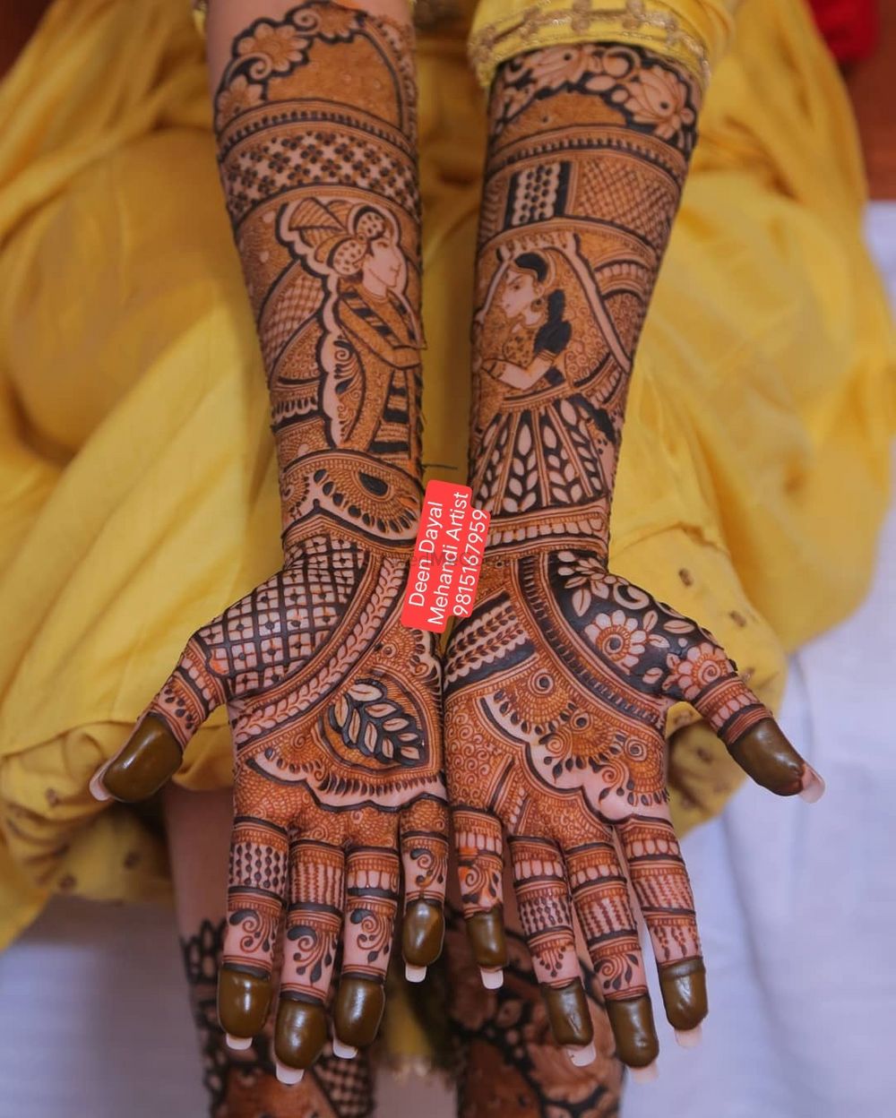Photo From bridal mehndi - By Deen Dayal Mehndi Artist