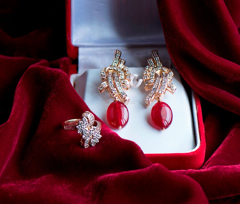 Photo From Diamond Earrings - By Diamonds In A Velvet Box