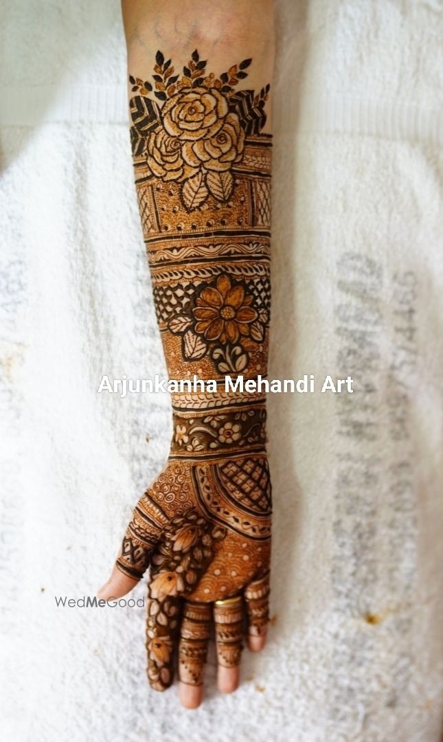 Photo From Bride's Mehandi - By Arjun Kanha Mehandi Art