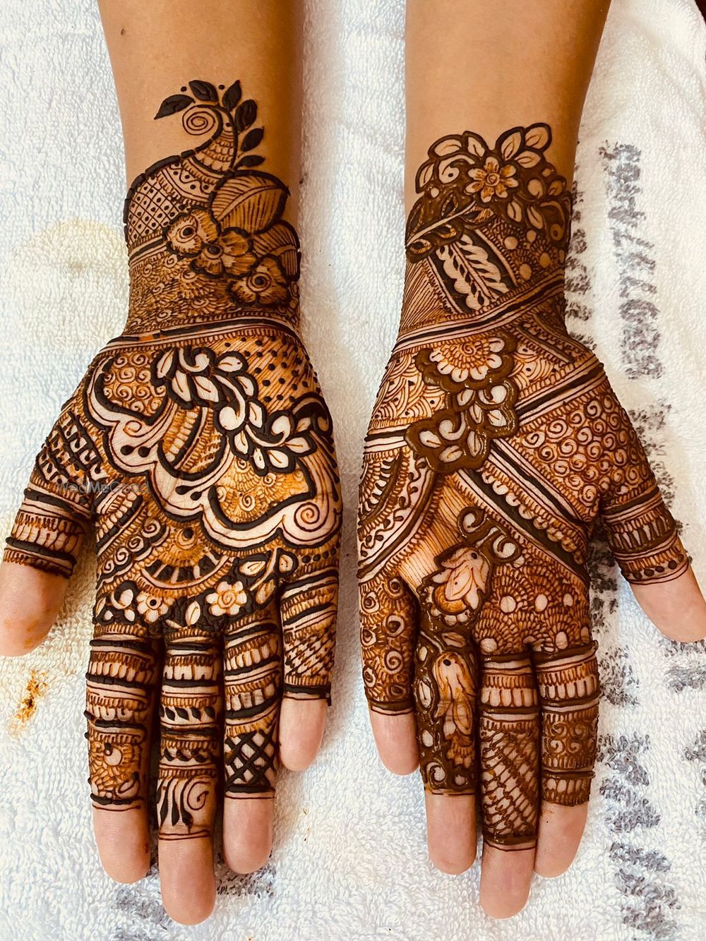 Photo From Bride's Mehandi - By Arjun Kanha Mehandi Art