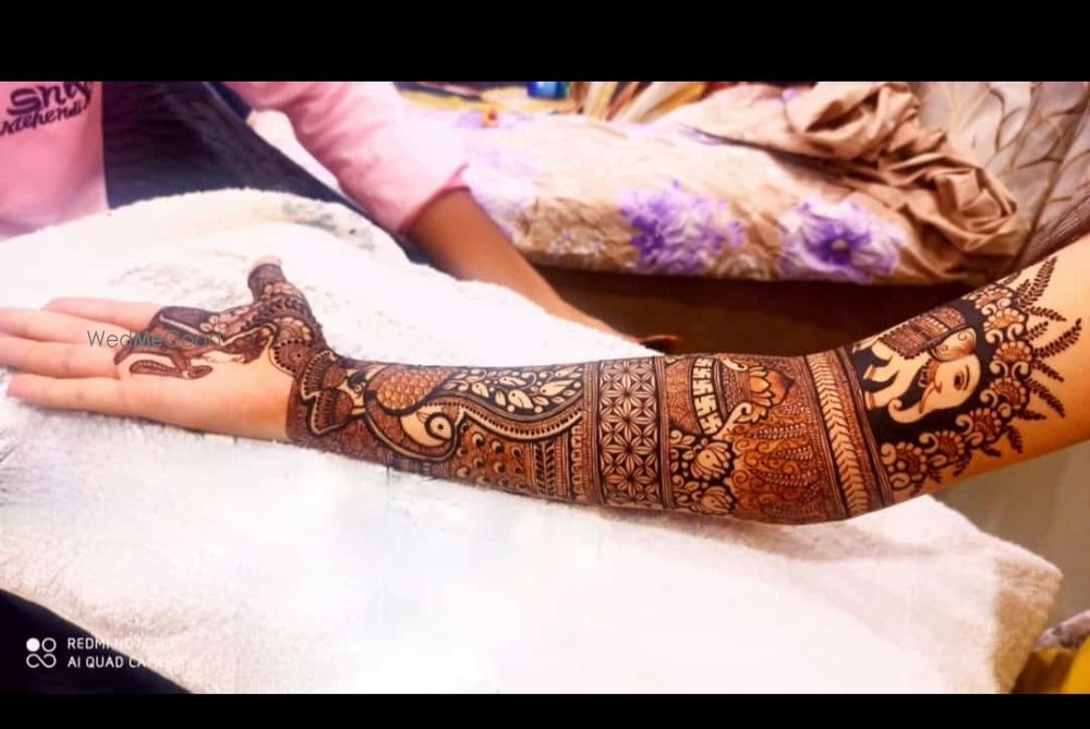 Photo From Bride's Mehandi - By Arjun Kanha Mehandi Art