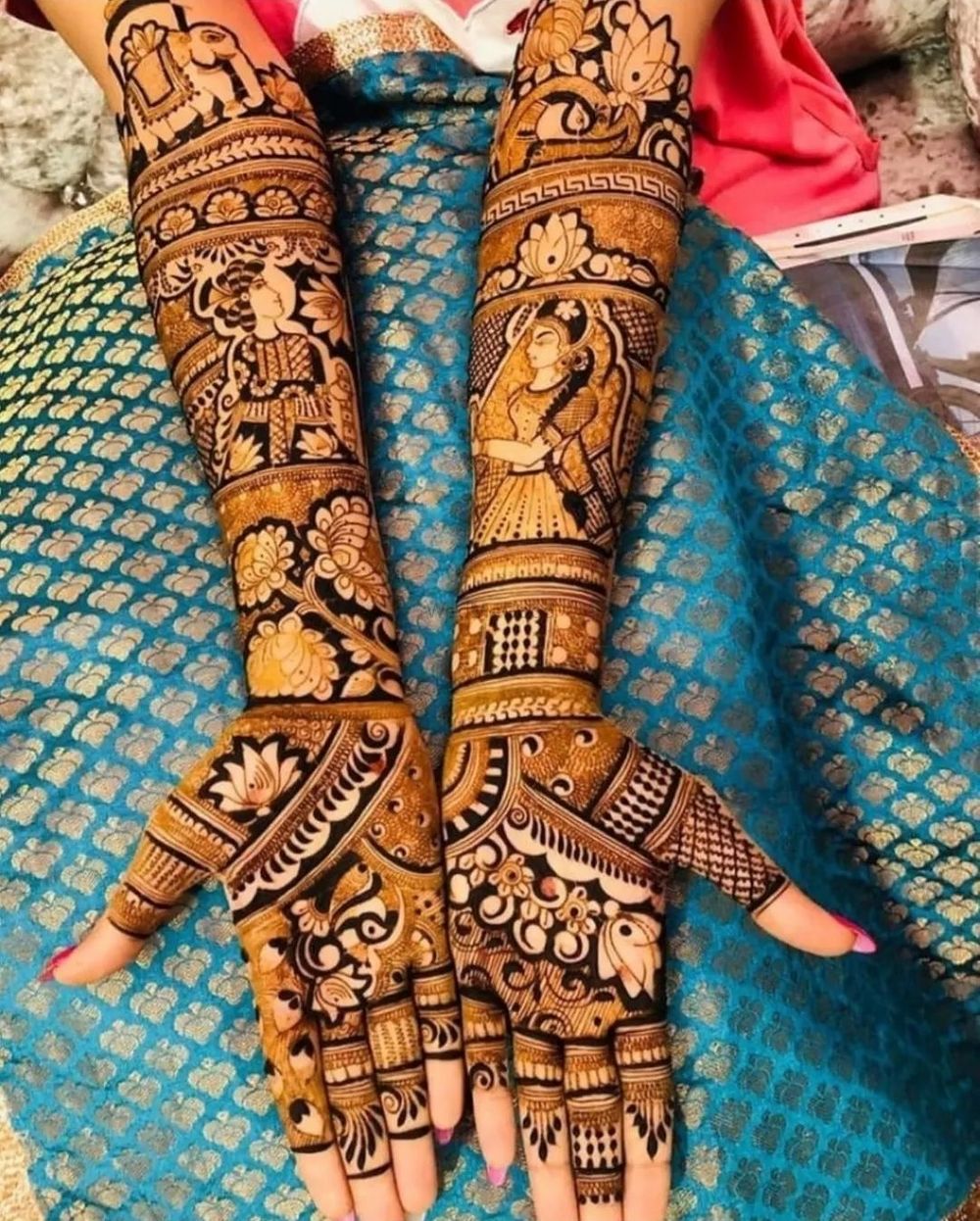 Photo From Bride's Mehandi - By Arjun Kanha Mehandi Art
