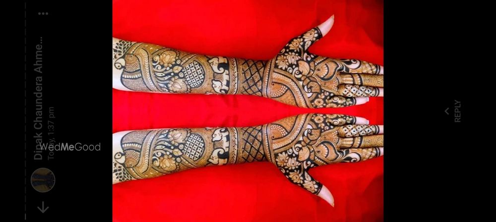 Photo From Bride's Mehandi - By Arjun Kanha Mehandi Art