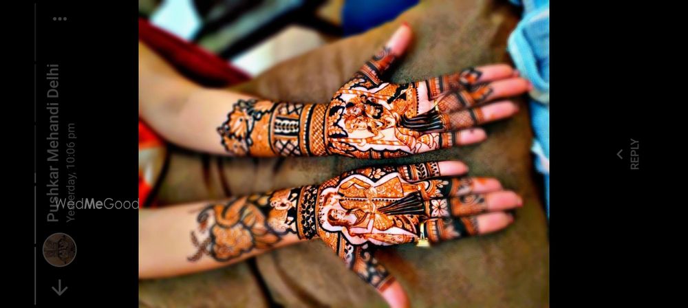 Photo From Bride's Mehandi - By Arjun Kanha Mehandi Art