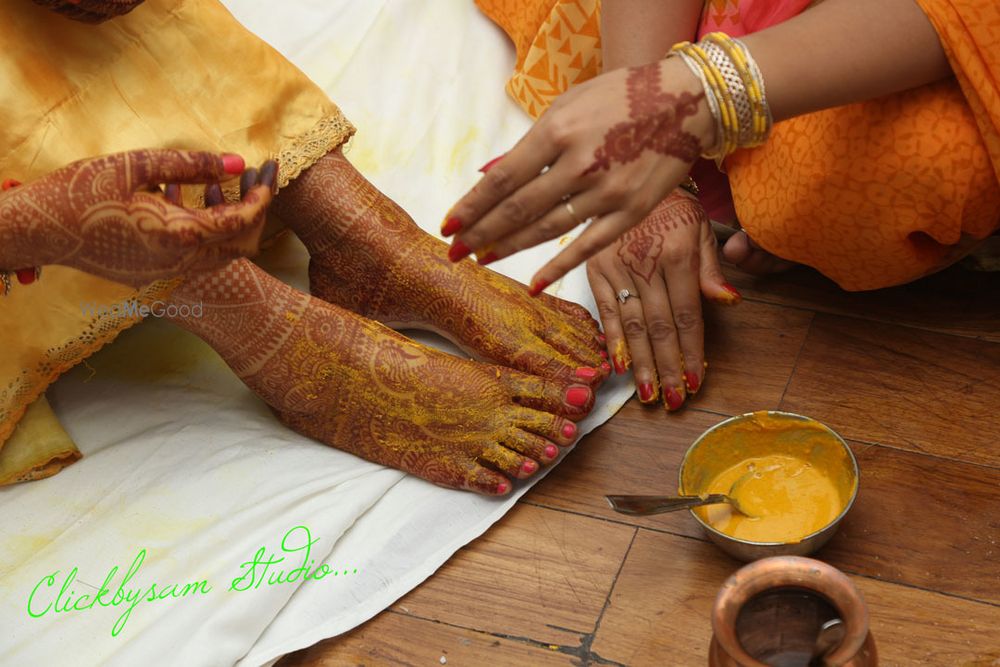 Photo From Mehendi & Haldi - By Clickbysam Studio