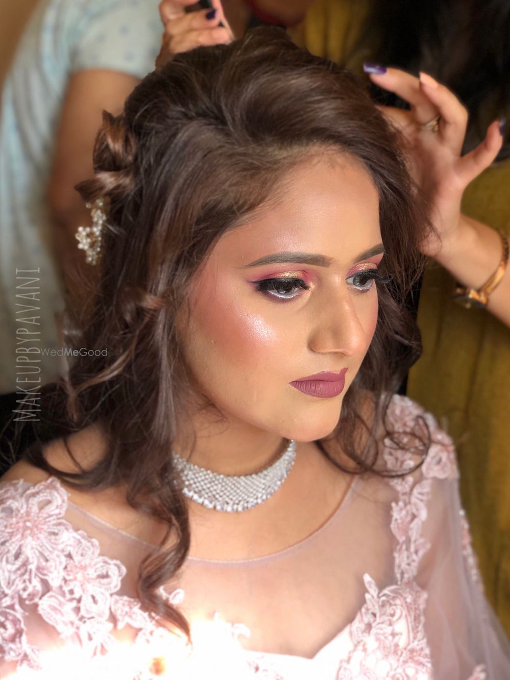 Photo From Nikita’s morning Engagement look - By Makeup by Pavani