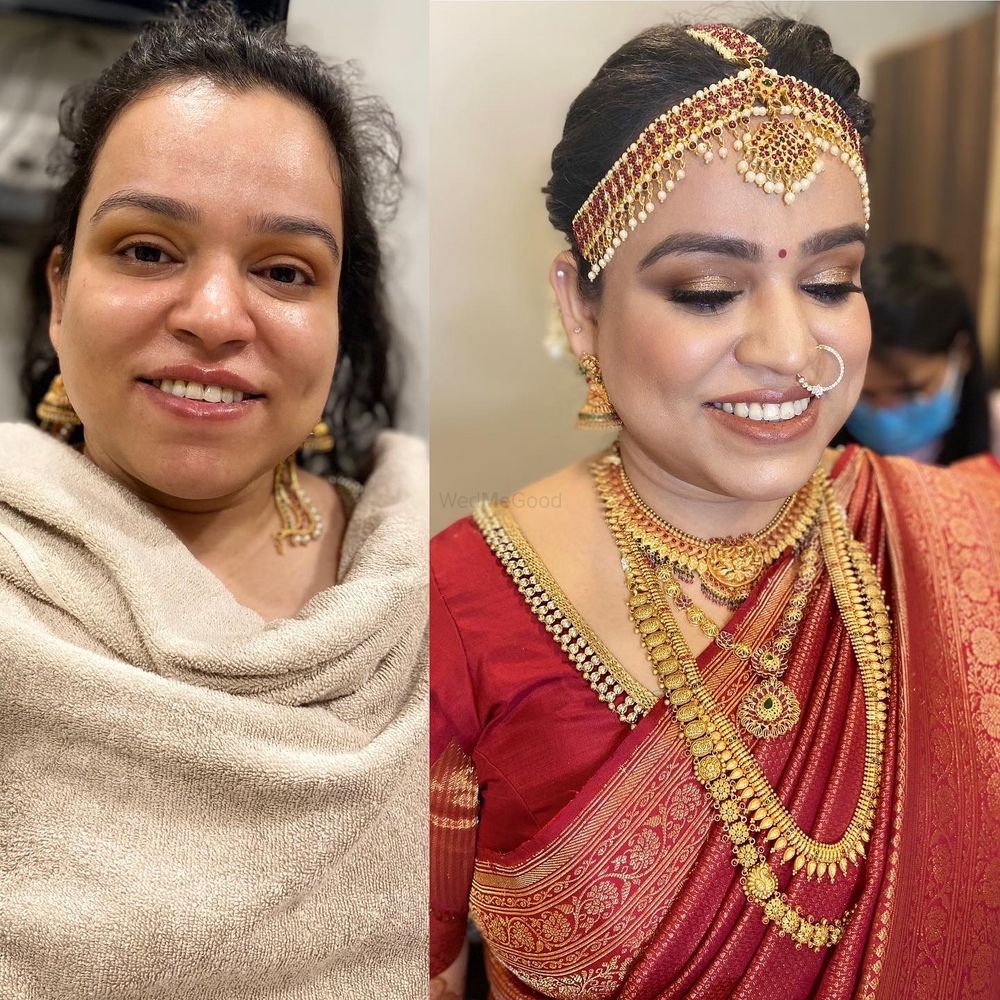 Photo From South Indian bride - By Makeovers by Meenu Jain