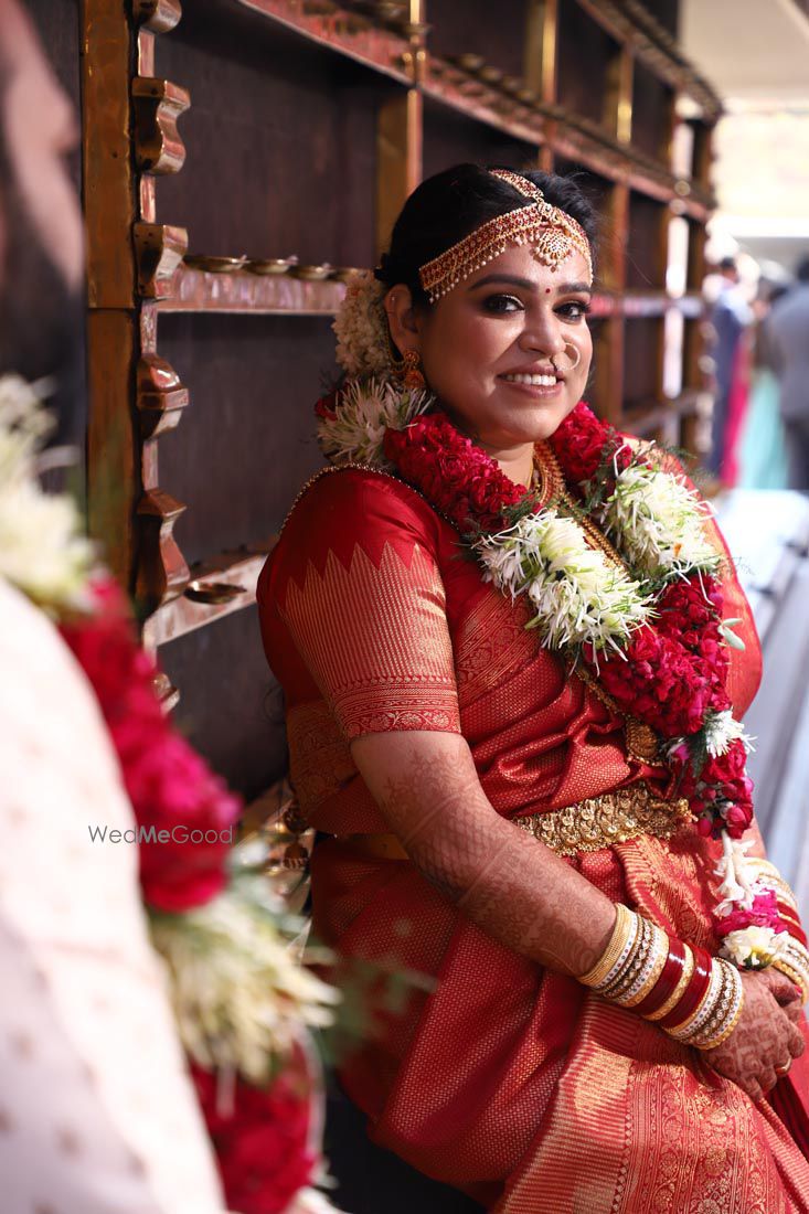 Photo From South Indian bride - By Makeovers by Meenu Jain