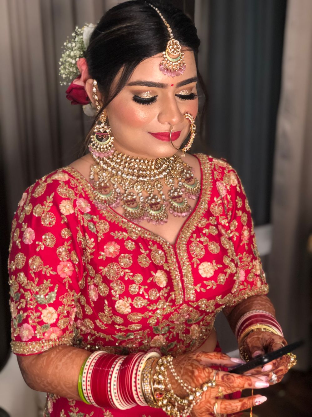 Photo From Bride Palak❤️ - By Varsha Khatri Makeup Artist