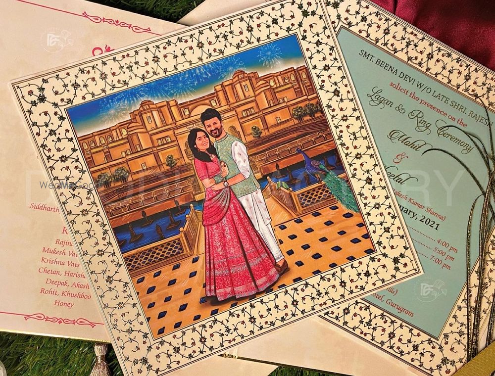 Photo From Wedding invites - By Doodle Factory