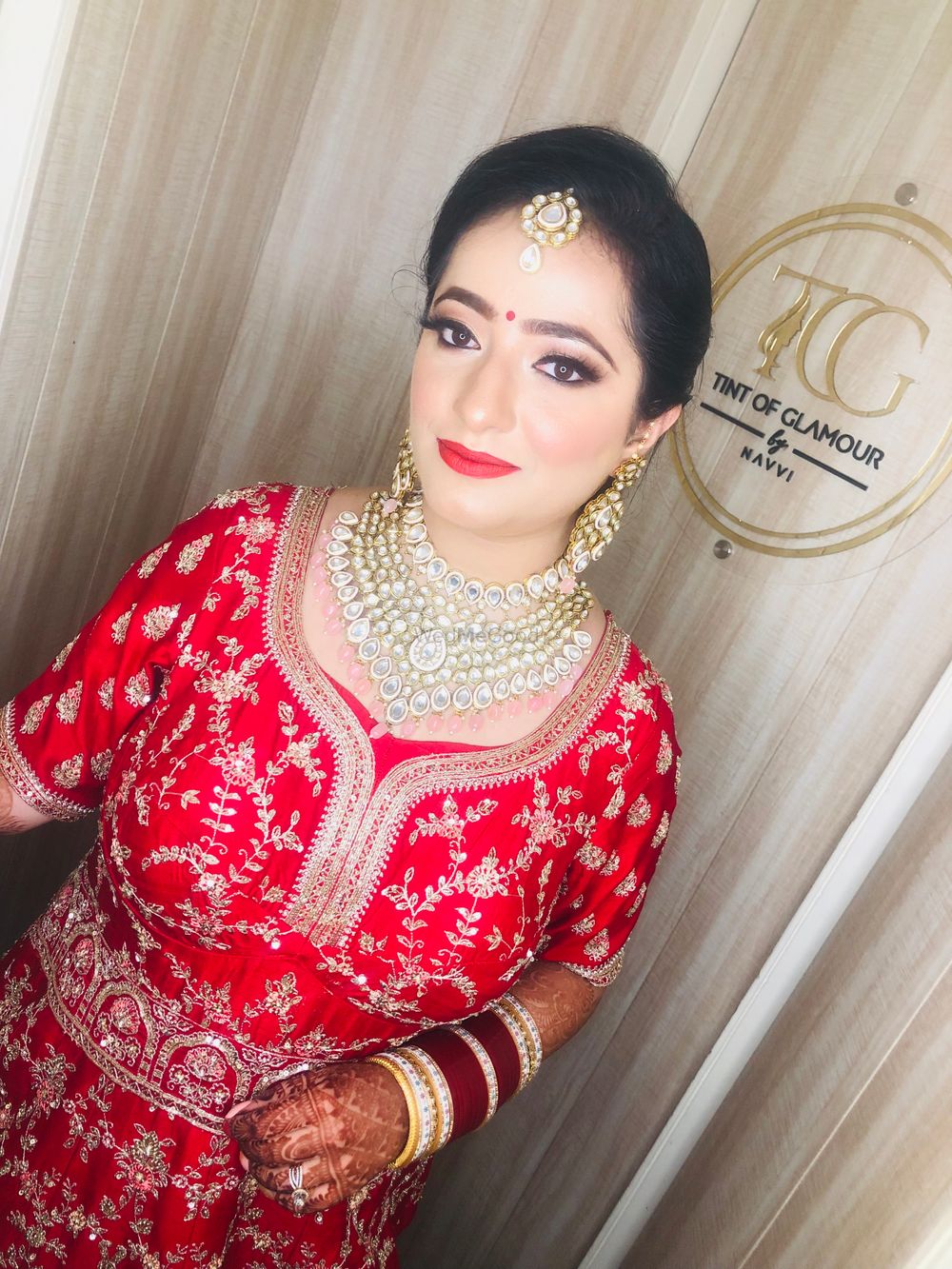 Photo From Bridal Makeup - By Tint of Glamour by Navvi