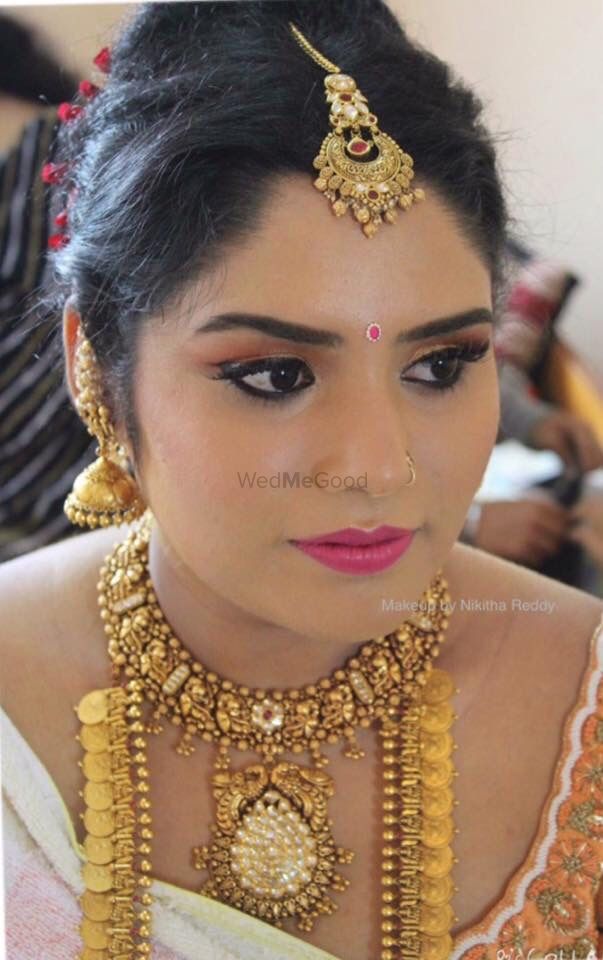 Photo From Vandana's muhurtham makeup  - By Nikitha Reddy