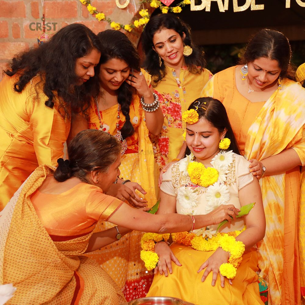Photo From Haldi - By Crest Photography