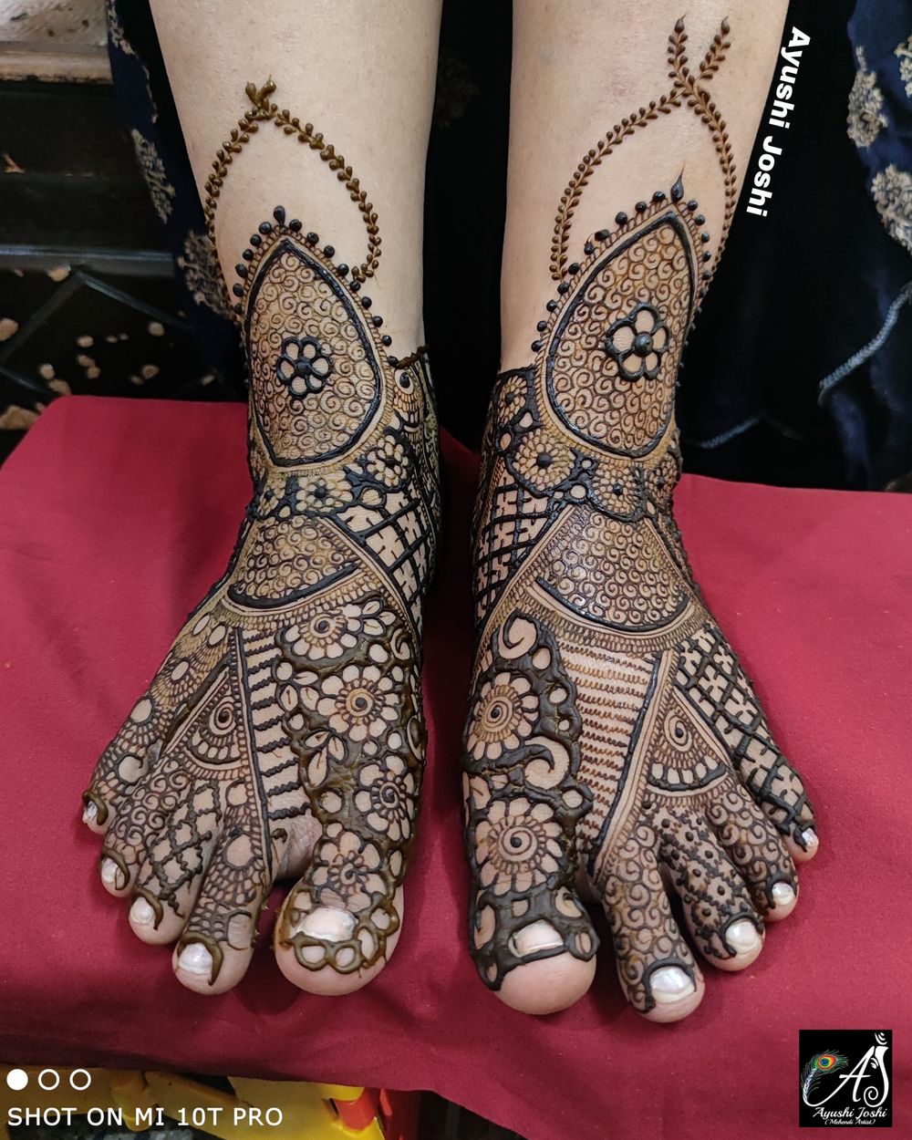 Photo From Bridal Mehendi designs - By Ayushi Joshi Mehendi Artist