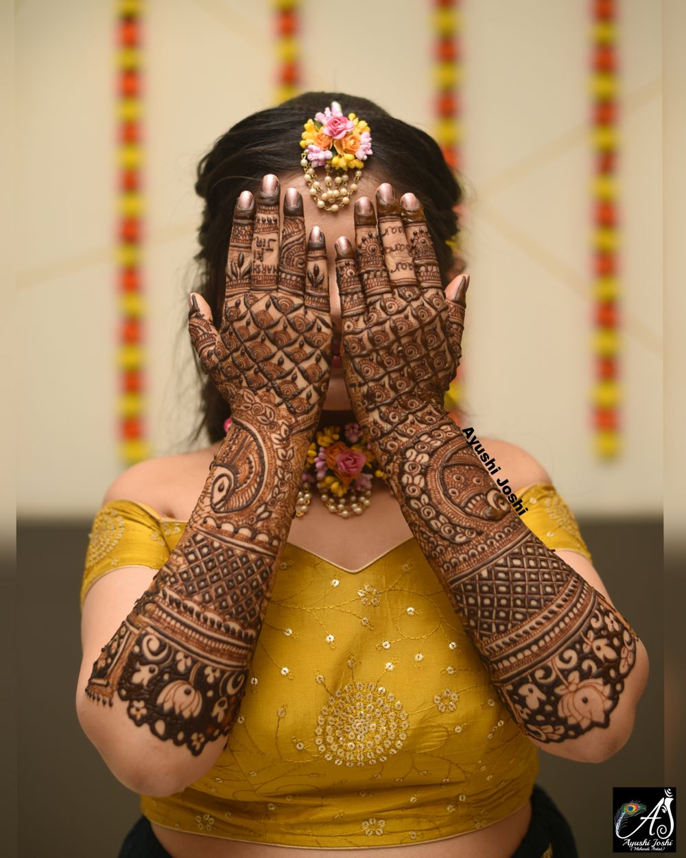 Photo From Bridal Mehendi designs - By Ayushi Joshi Mehendi Artist