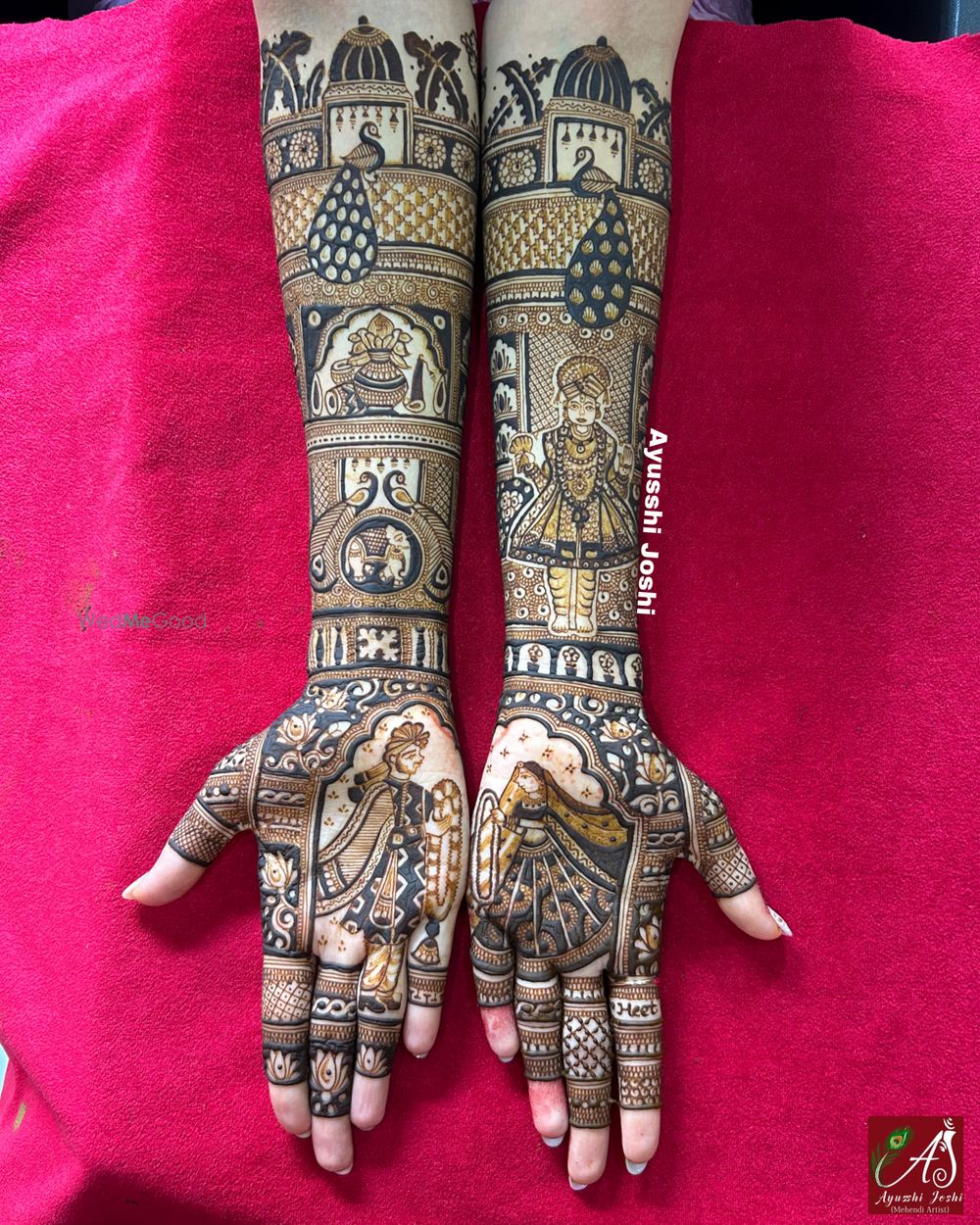 Photo From Bridal Mehendi designs - By Ayushi Joshi Mehendi Artist