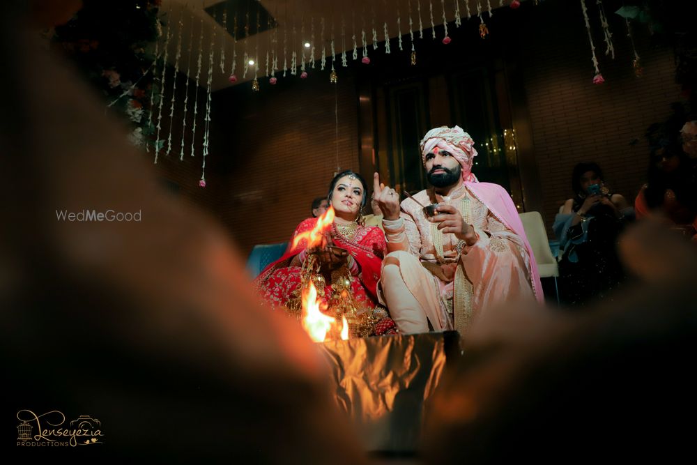 Photo From ASHIMA & AKSHAY - By Lenseyezia Productions