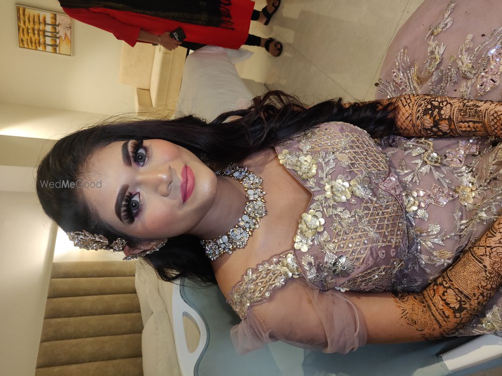 Photo From Bride Anushri's sangeet - By Makeup Elegance by Munmun