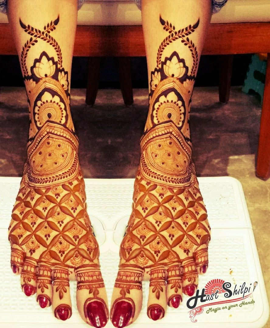 Photo From Bridal Leg Mehendi - By Hast Shilpi Mehandi
