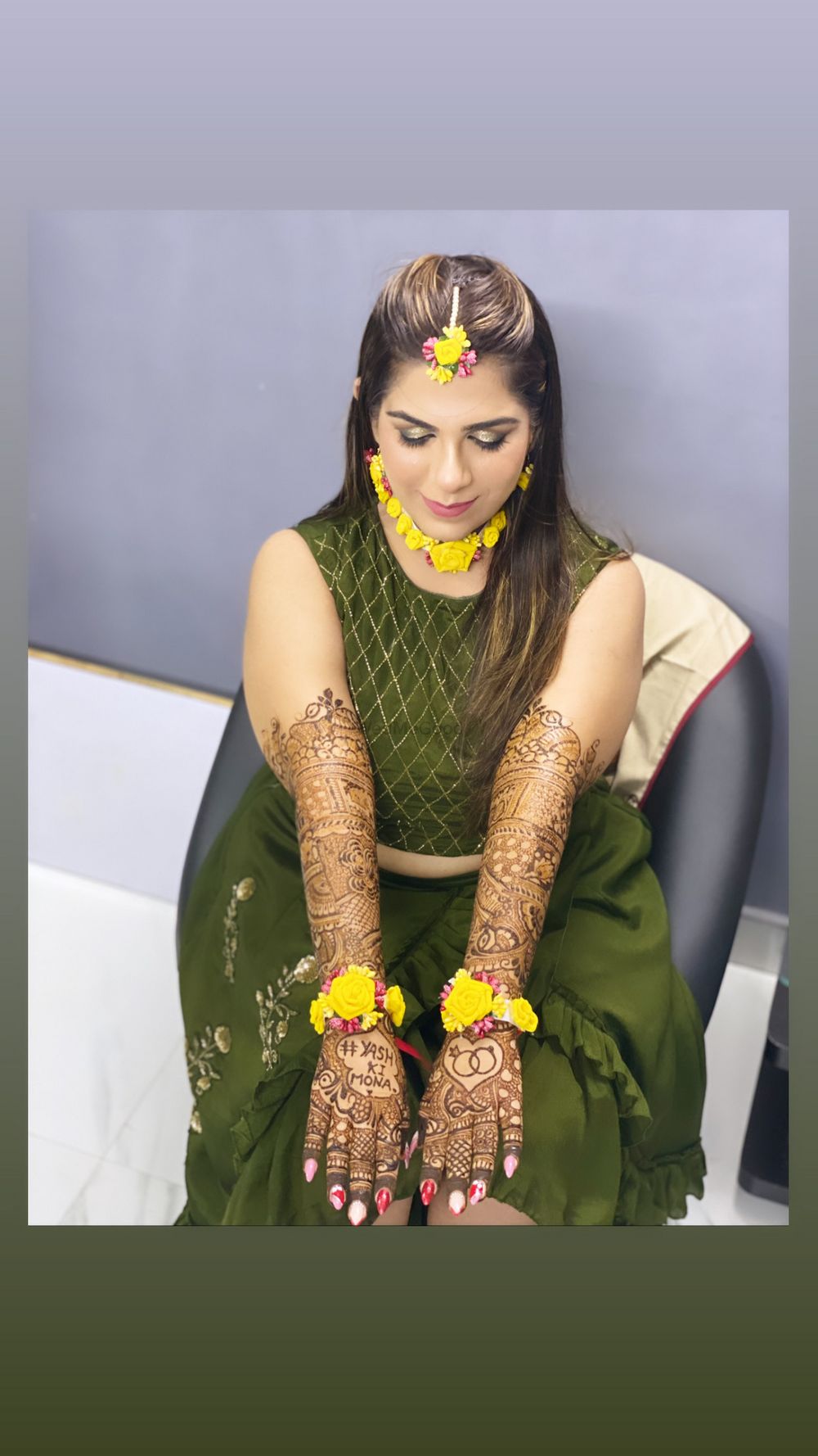 Photo From mehndi makeup - By Makeup by Nida