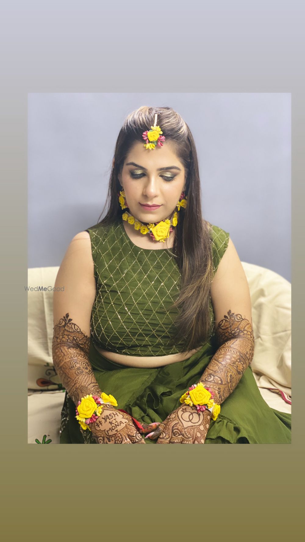 Photo From mehndi makeup - By Makeup by Nida