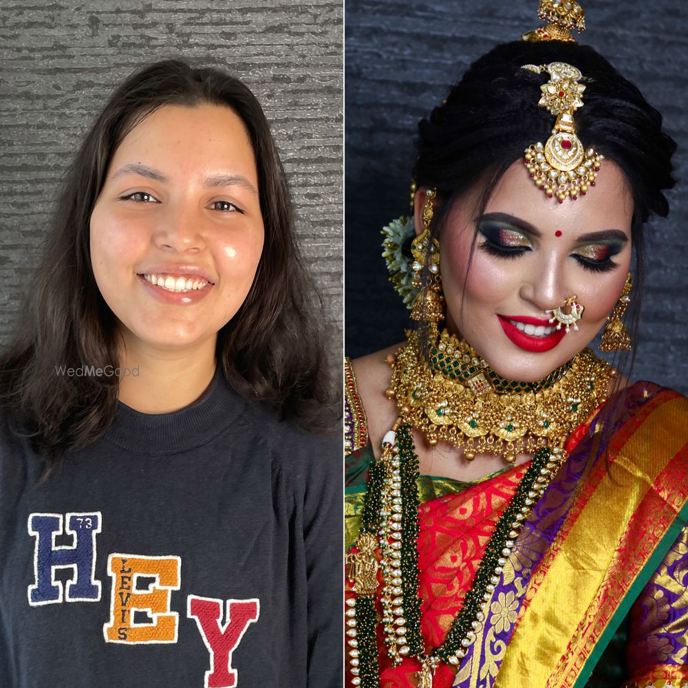 Photo From Heavy Bridal Look❤️ - By Pooja Charvi Makeovers