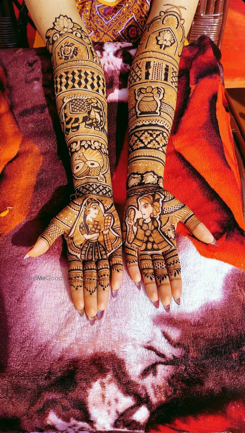 Photo From Bridal Mehandi Design - By Anmol Mehandi Art