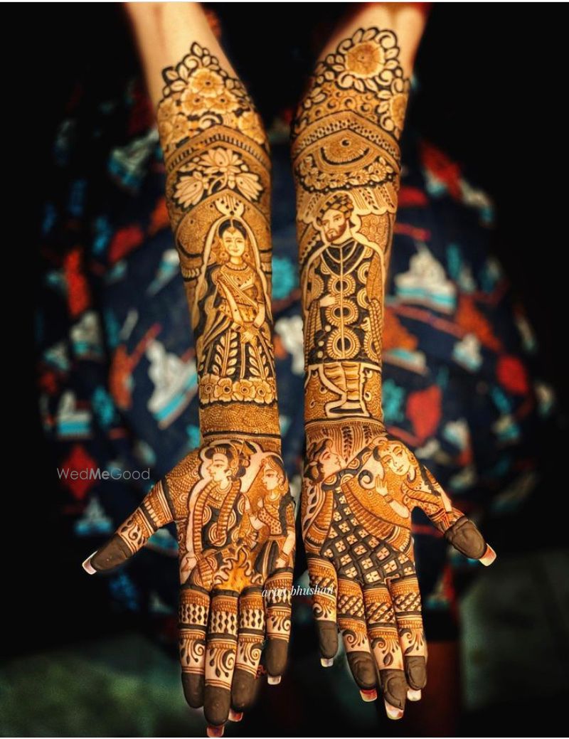 Photo From Bridal Mehandi Design - By Anmol Mehandi Art