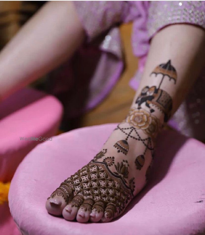 Photo From Bridal Mehandi Design - By Anmol Mehandi Art