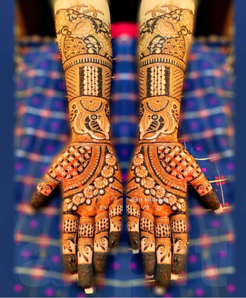 Photo From Bridal Mehandi Design - By Anmol Mehandi Art