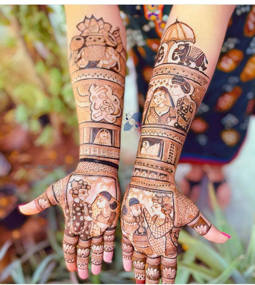 Photo From Bridal Mehandi Design - By Anmol Mehandi Art