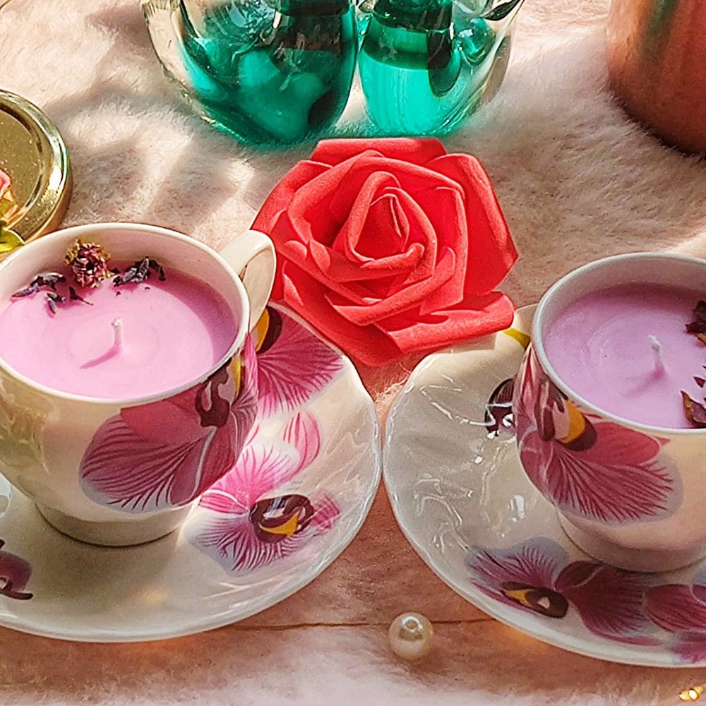 Photo From cup ans saucer Candle - By D'artez