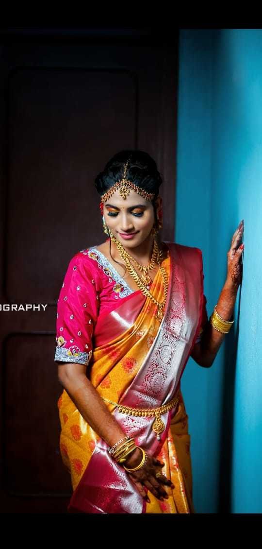 Photo From South indian  Brides - By Alafiya Makeovers