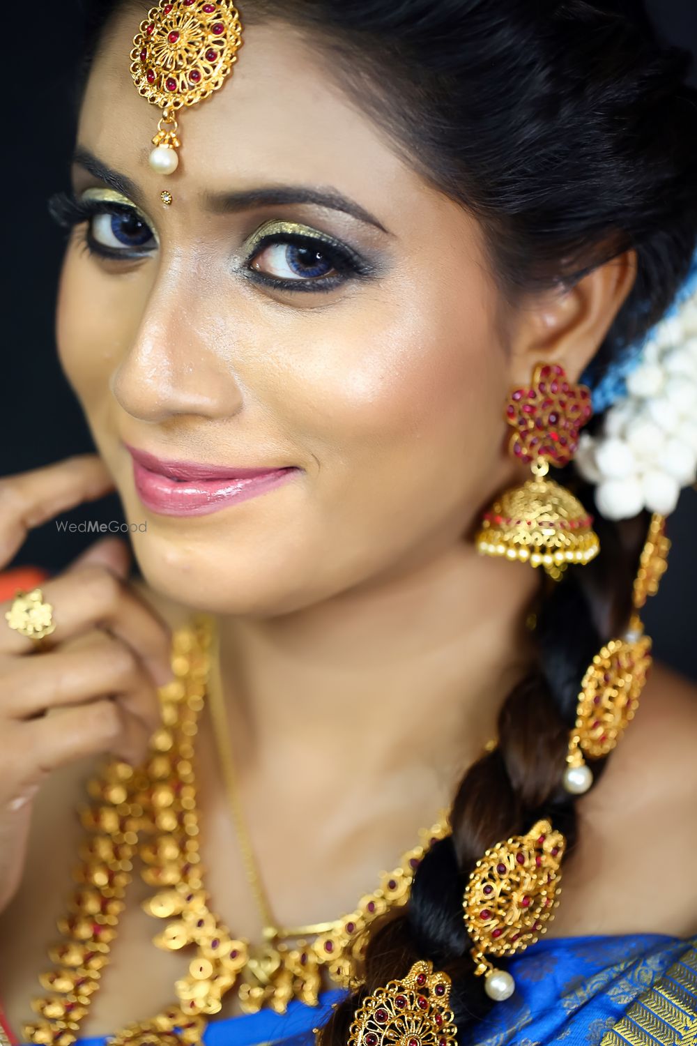 Photo From South indian  Brides - By Alafiya Makeovers